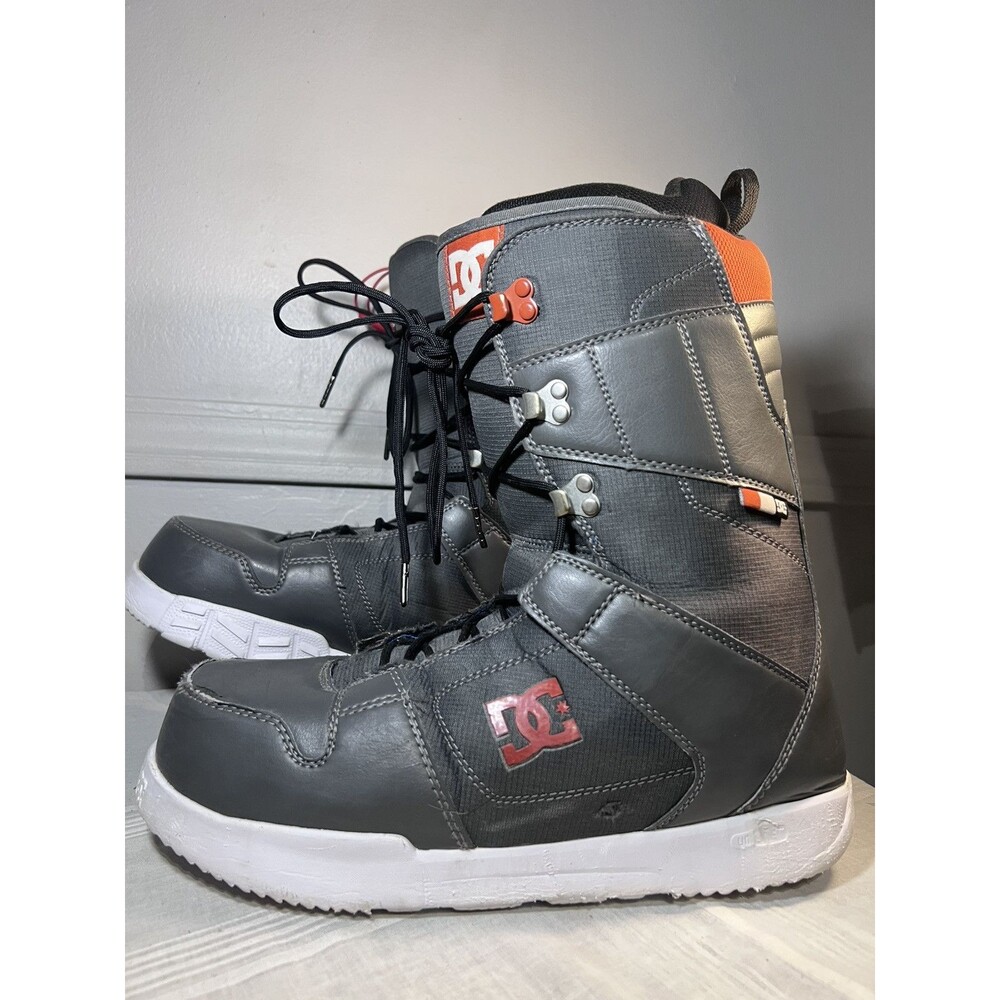 DC Mens Snowboarding Boots Phase 2016 ADYO200022 Lace-Up Black Red Size 11